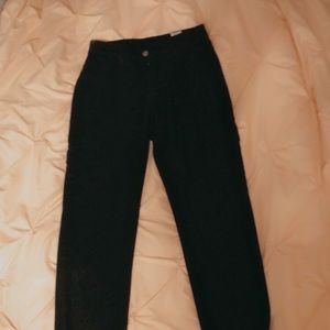 Cute, black cargo pants, cargo pants, +pockets